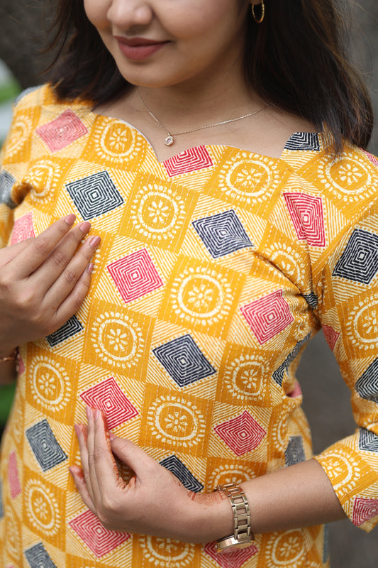 Kurti - Jaipuri Glow - neemai