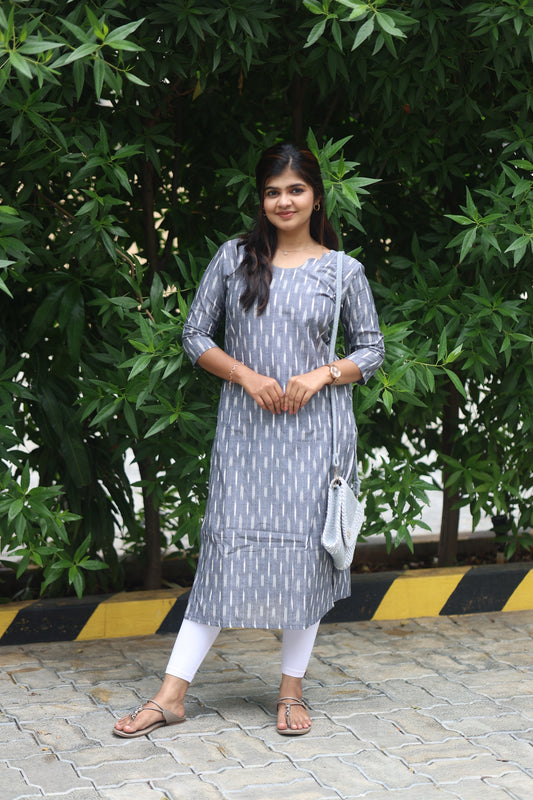 Kurti - Silver Mist - neemai