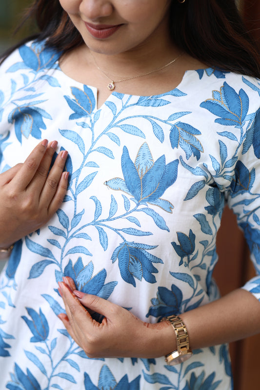 Top/Kurti - Denim - neemai