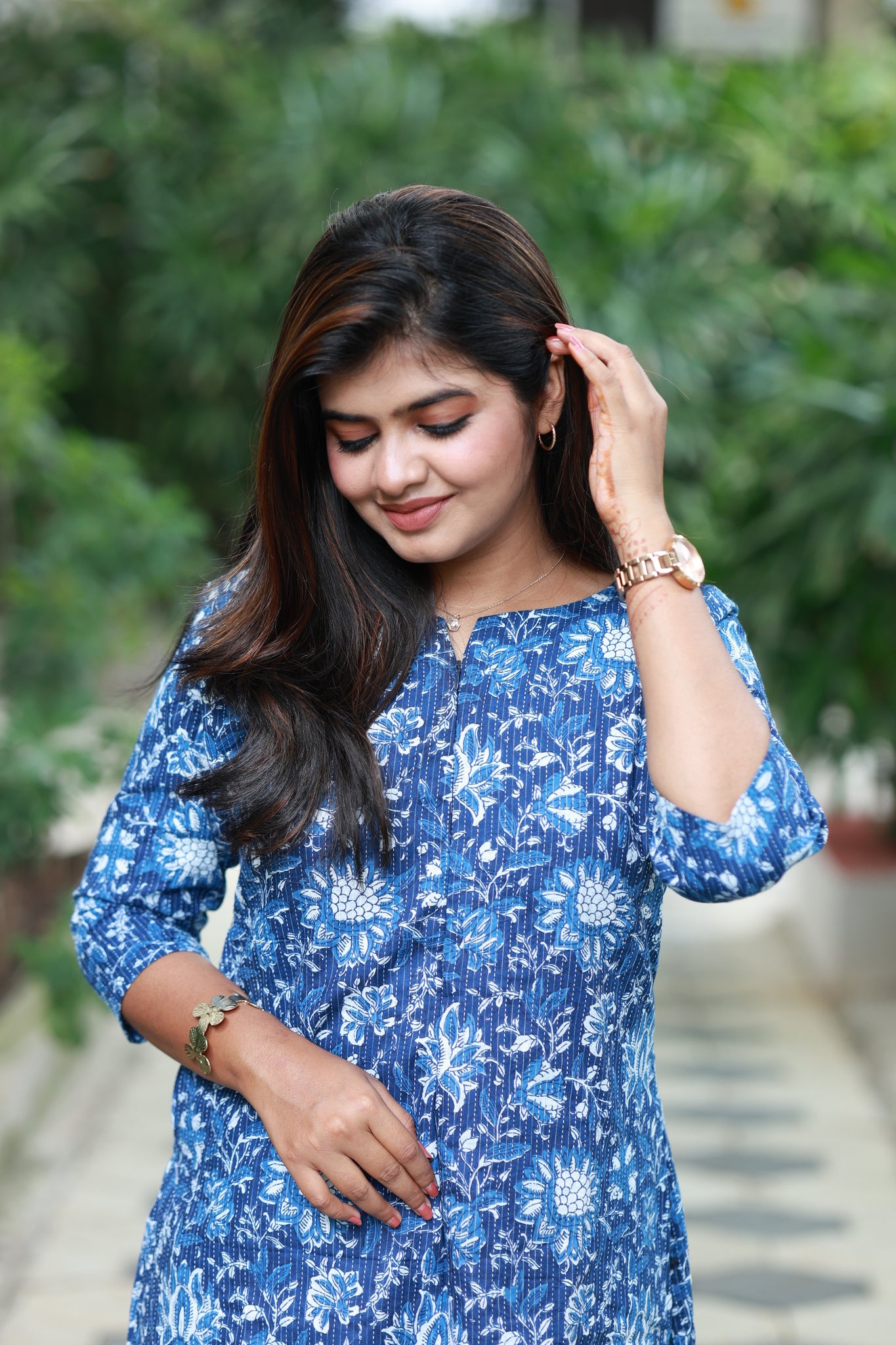 Top/Kurti - Neel Pushpa - neemai