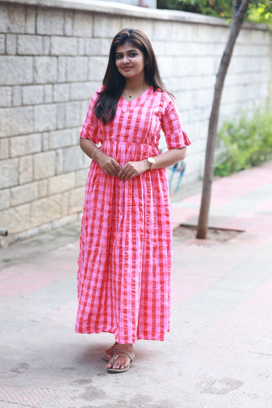 Maternity Maxi/Gown - Rose Picnic - neemai