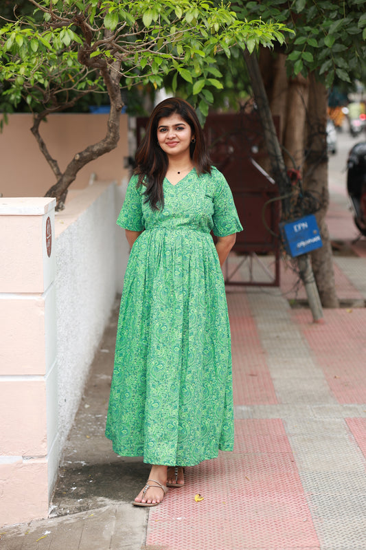 Maternity Maxi/Gown - Parrot - neemai