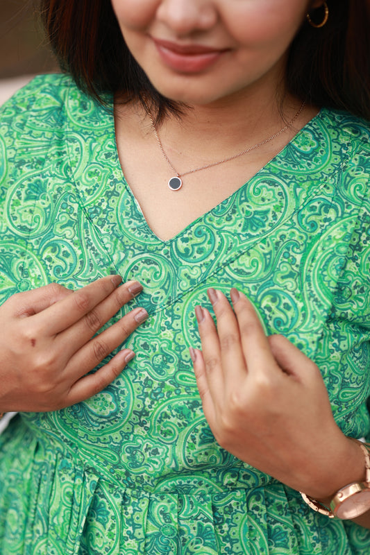 Maternity Maxi/Gown - Parrot - neemai