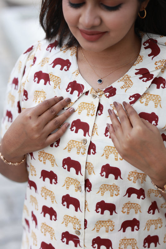Kurti - Elephant Charm - neemai