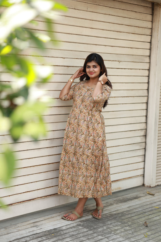 Maternity Maxi/Gown / Midi - Honey Floral