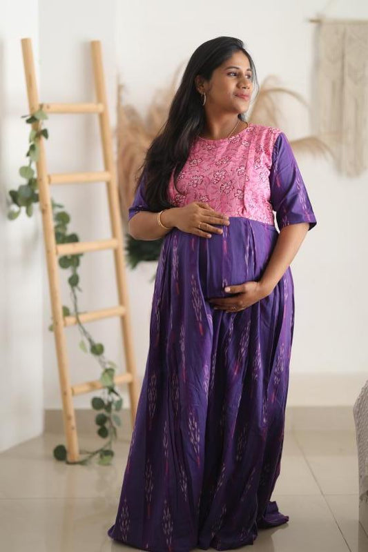 Maternity Maxi - Purple Haze - neemai