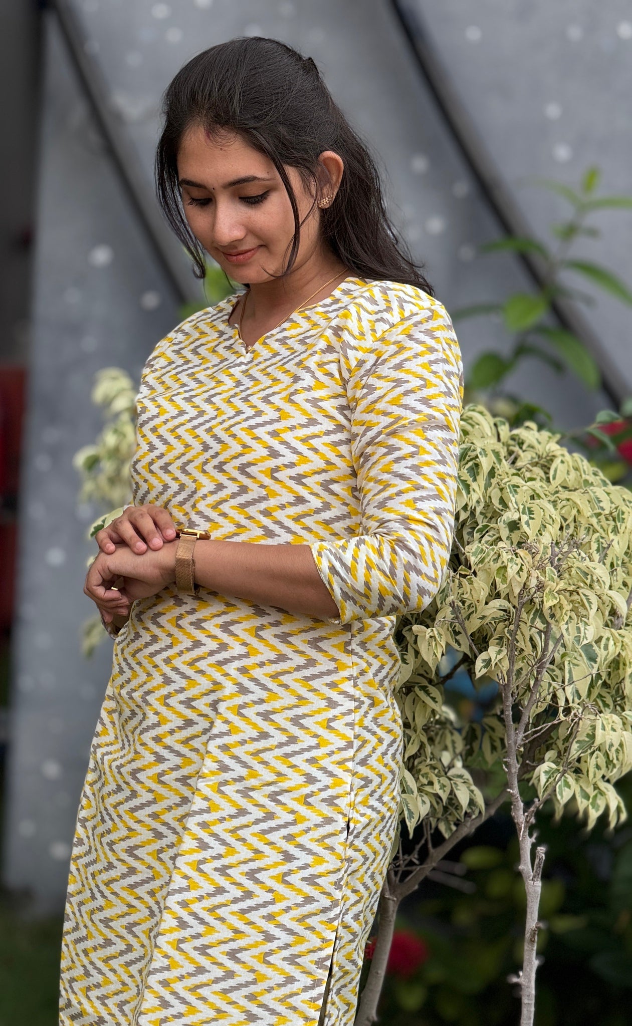 Office Wear kurti - Sunny Zig - neemai