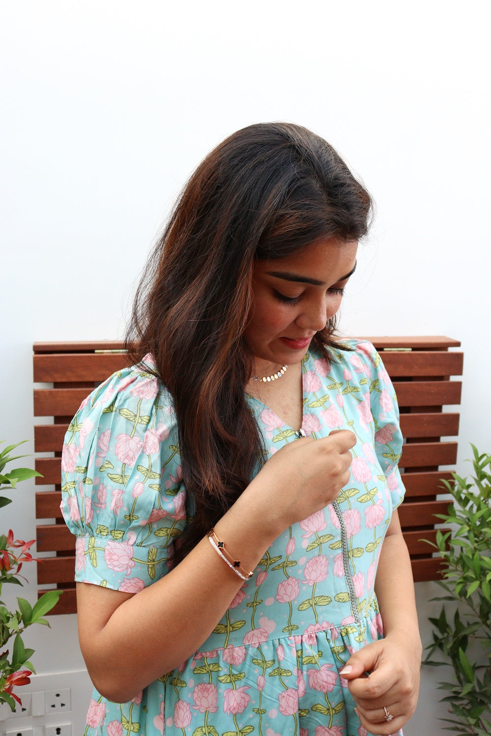 Lilly Plus - center zip - with cotton lining