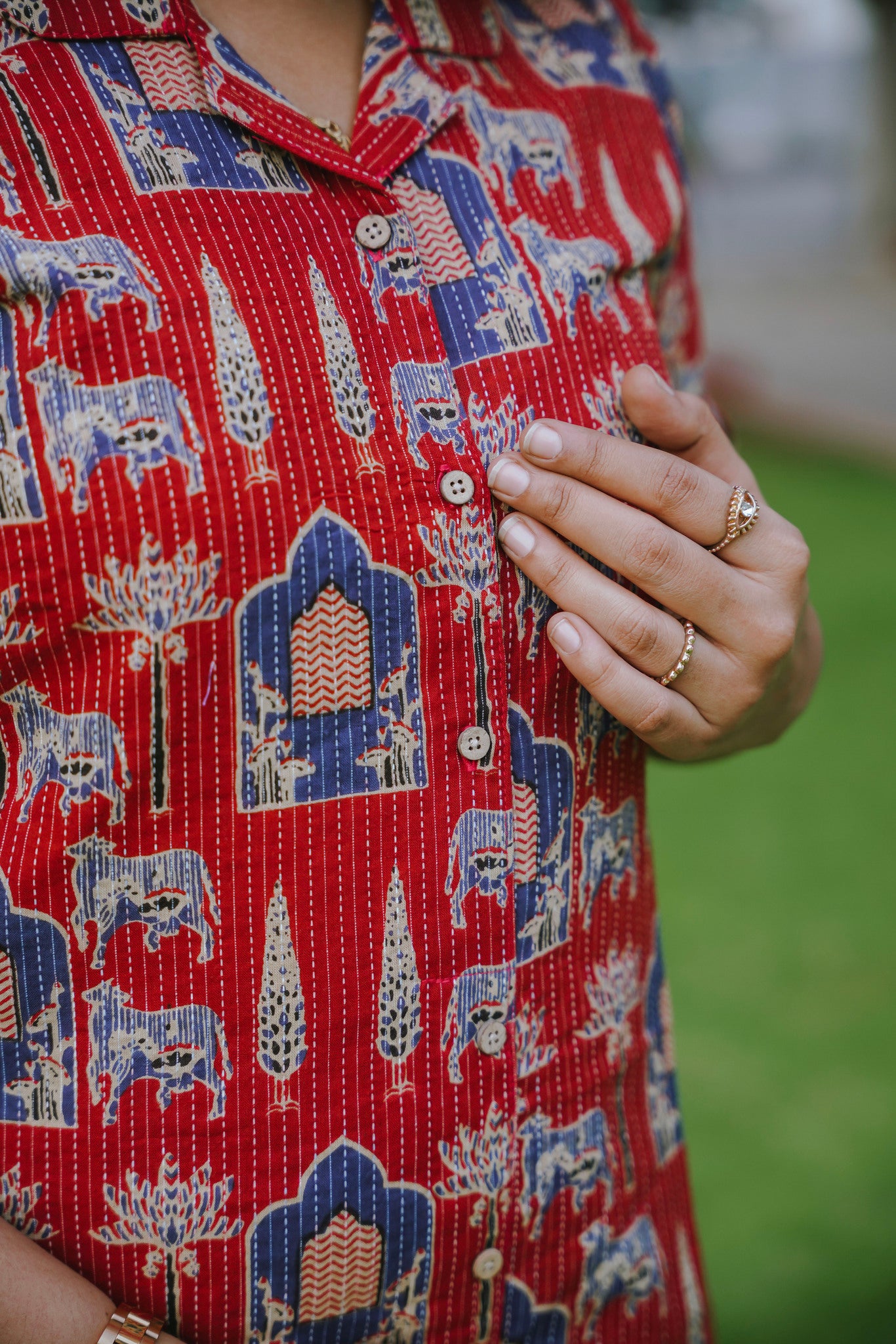 Kurti - Clay Red - neemai