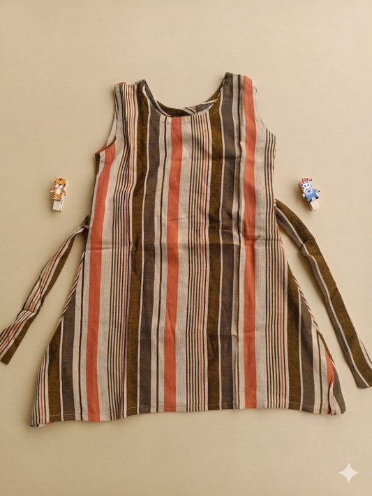 2 to 3 Years Girl baby dress- Cotton / Muslin (Pack of Three)