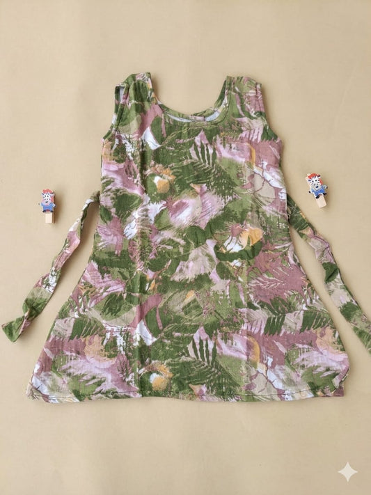 3 to 4 Years Girl baby dress- Cotton / Muslin (Pack of Three)