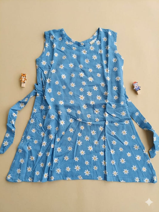 2 to 3 Years Girl baby dress- Cotton / Muslin (Pack of Three)