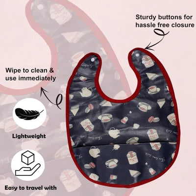 Space Baby Bib - neemai