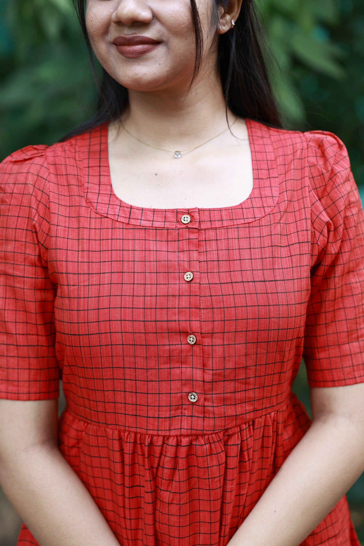 Center Buttons Kurtis/Gowns
