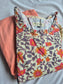 Neemai floral printed maternity wear dress with soft pastel tones, relaxed fit and all-day comfort styling.