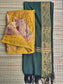 Silk Dupatta - Green - only Dupatta