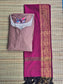 Silk Dupatta - Pink - Only Dupatta