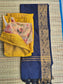 Silk Dupatta - Ink blue - Only Dupatta