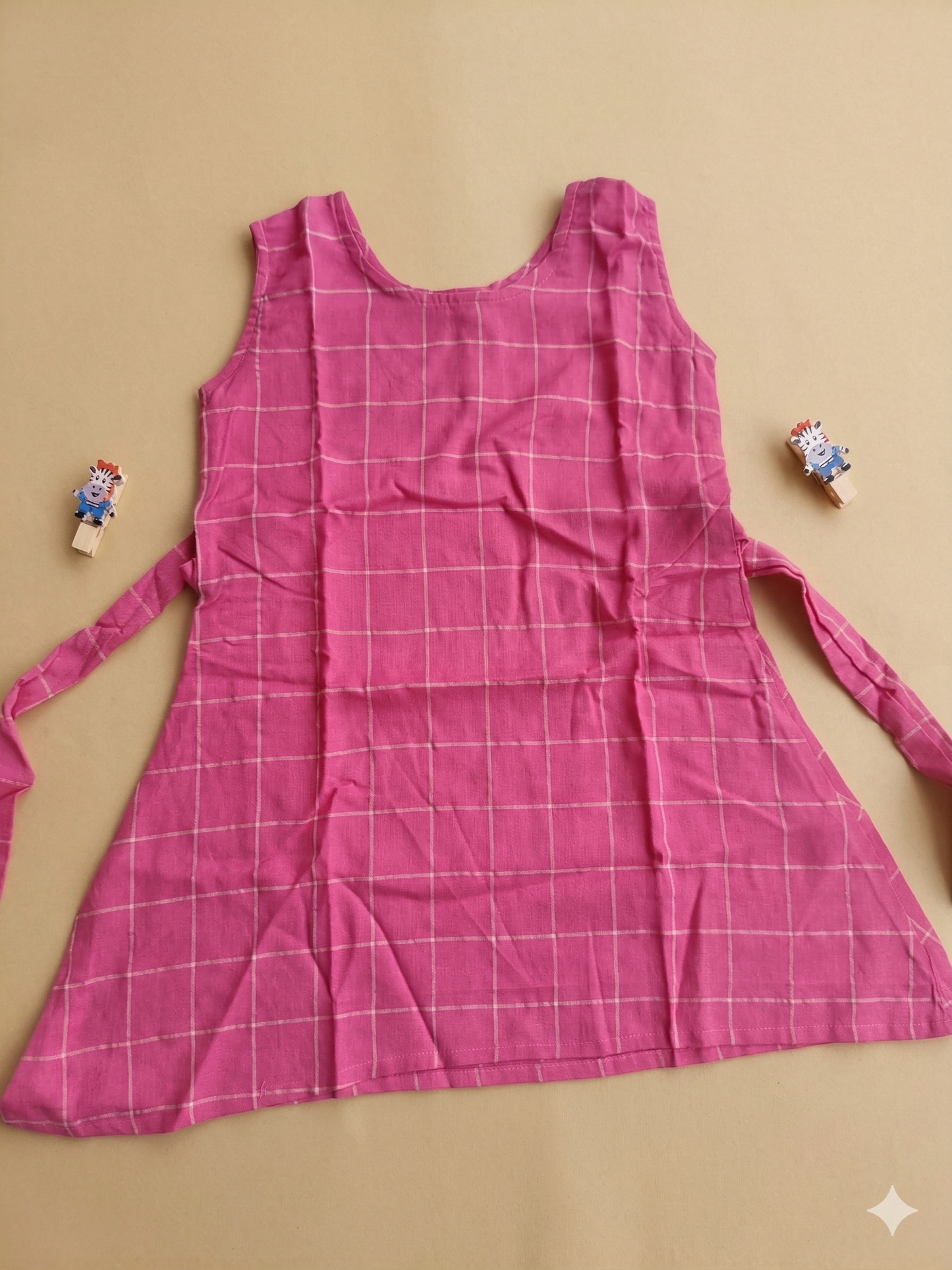 4 to  5 Years Girl baby dress- Cotton  / Muslin  (Pack of Three)