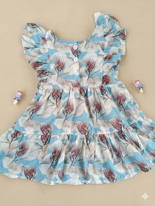 Girl baby dress- Cotton