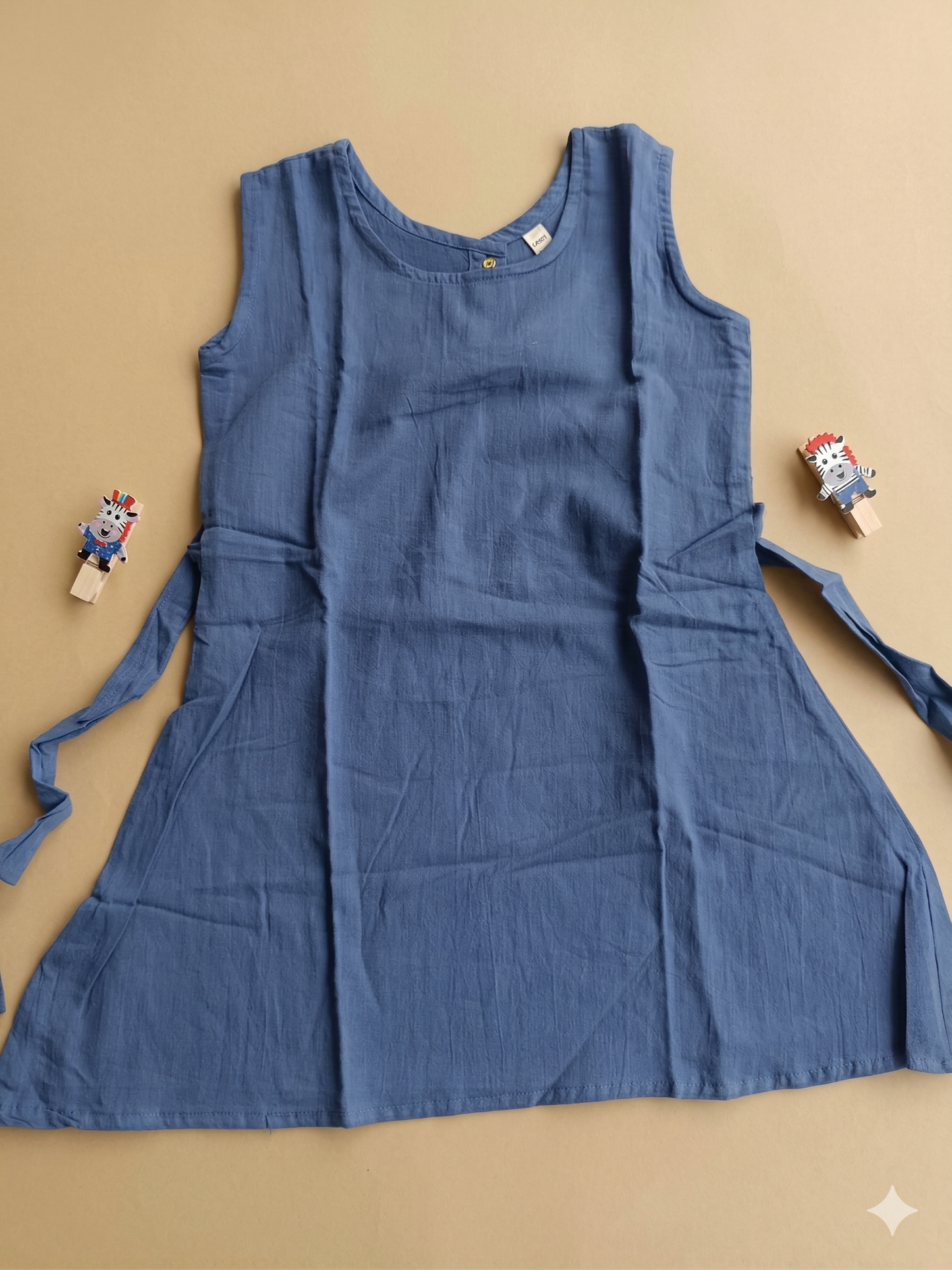 4 to  5 Years Girl baby dress- Cotton  / Muslin  (Pack of Three)