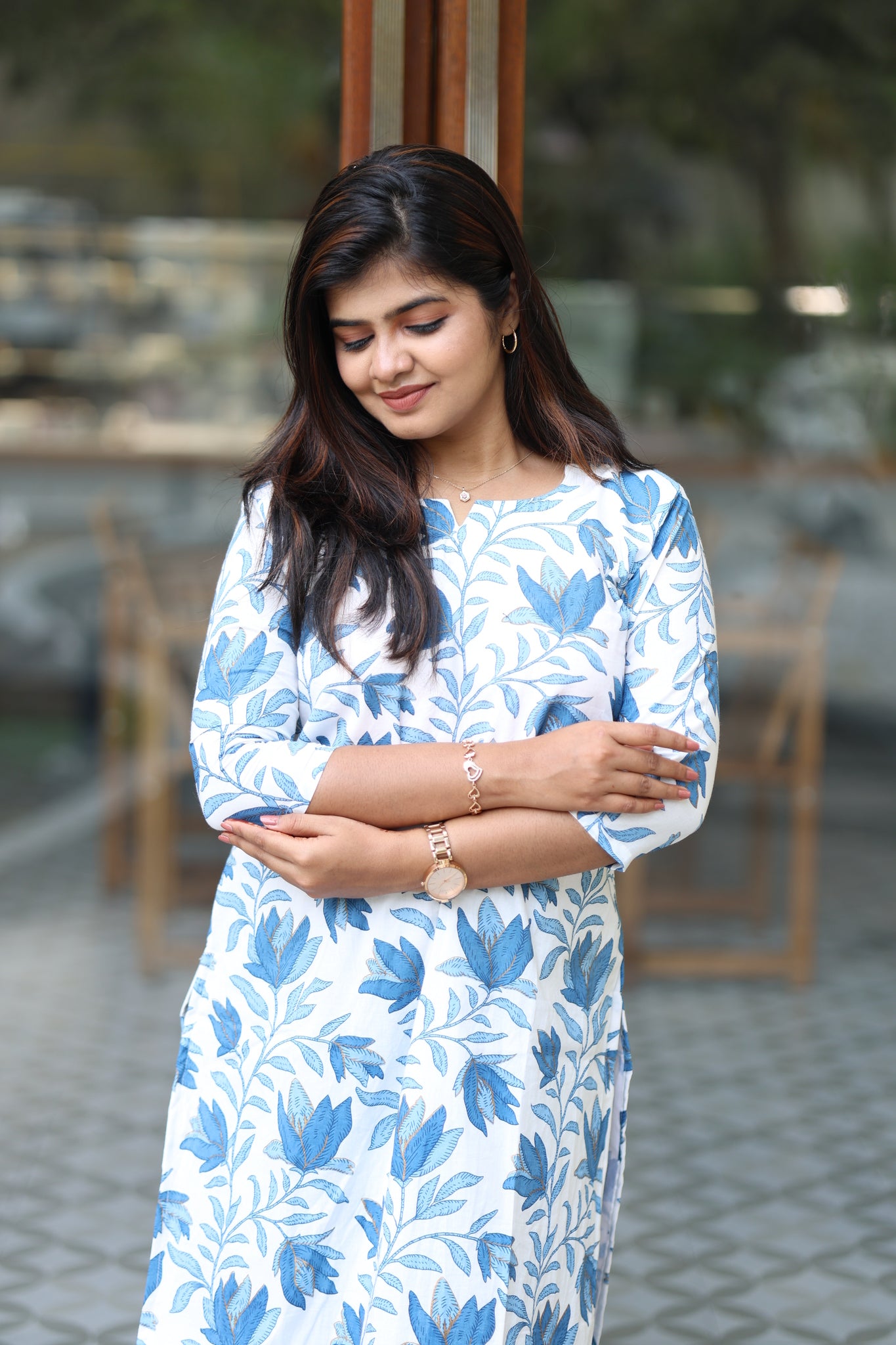 Top/Kurti - Denim - neemai