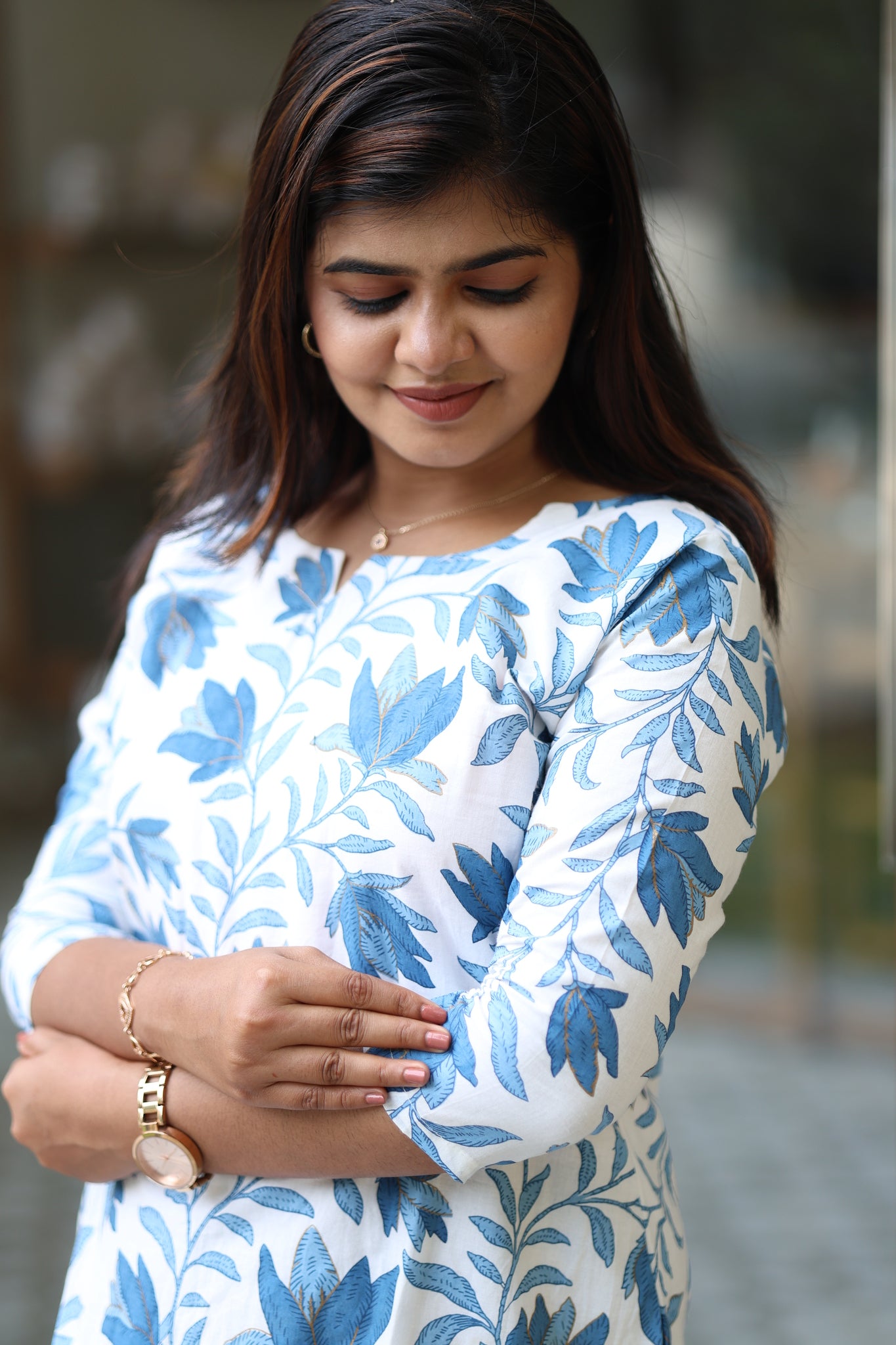 Top/Kurti - Denim - neemai