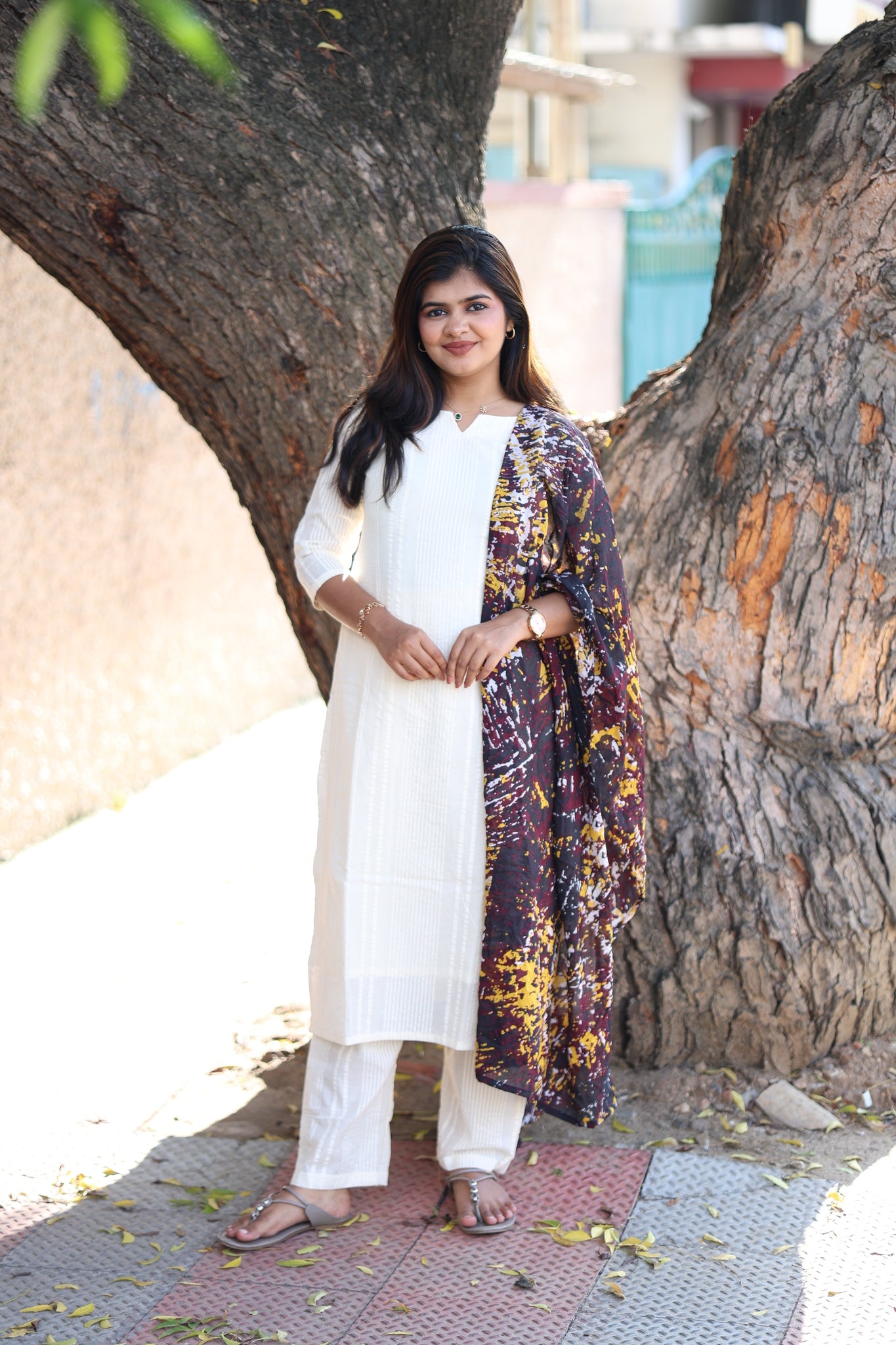 Pearl - 3 piece set [ kurta, pant and dupatta]