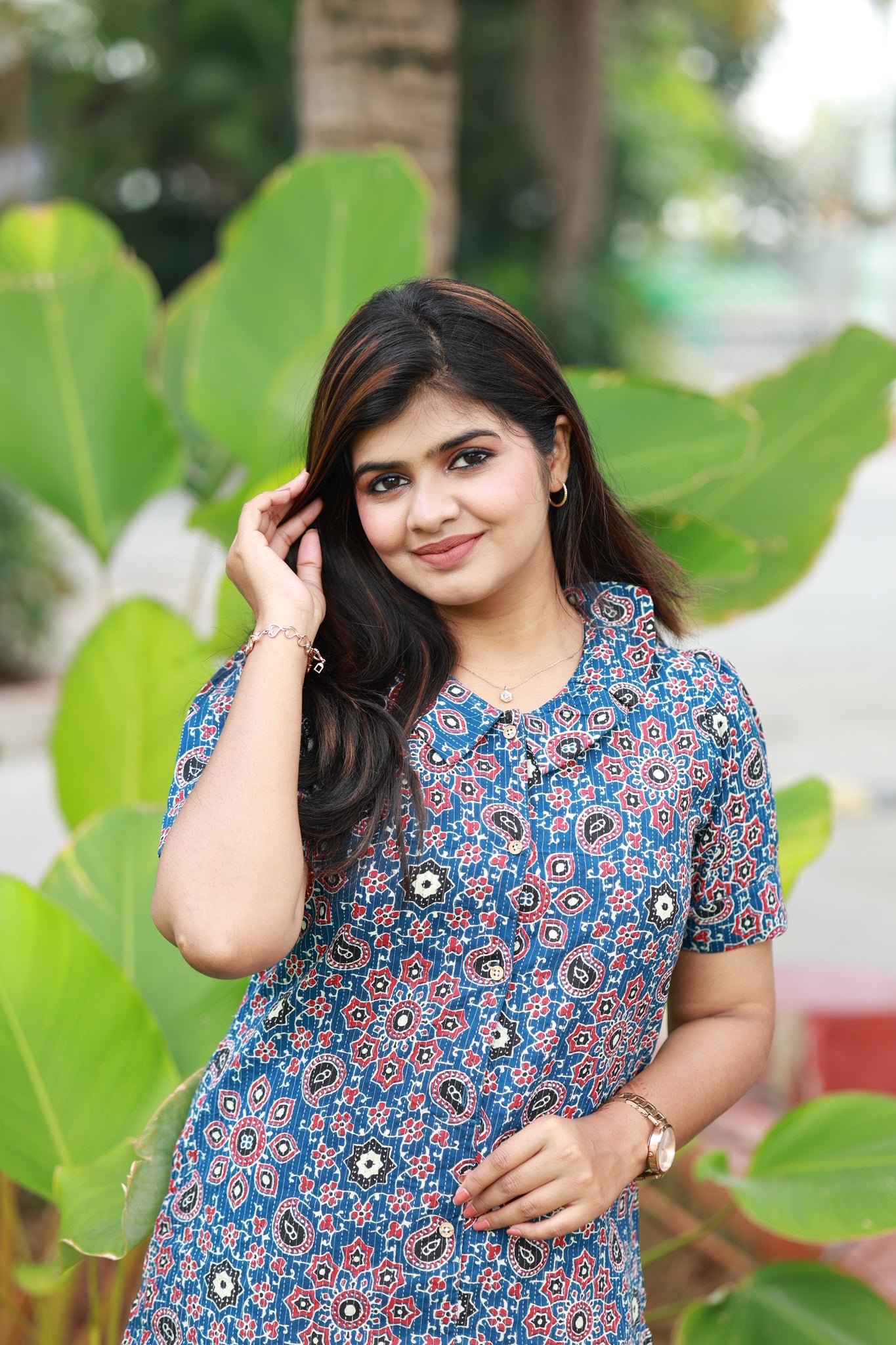 Kurti-  Ethnic Indigo - neemai