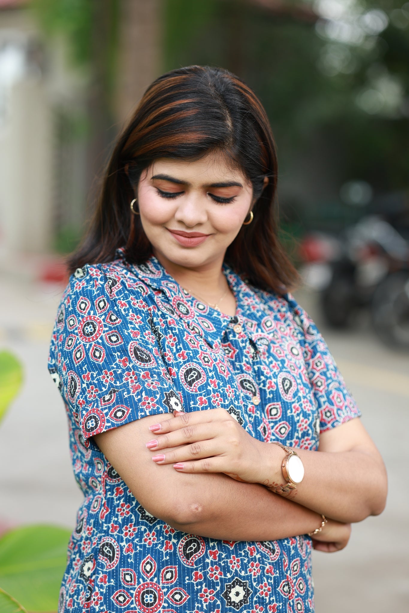 Kurti-  Ethnic Indigo - neemai