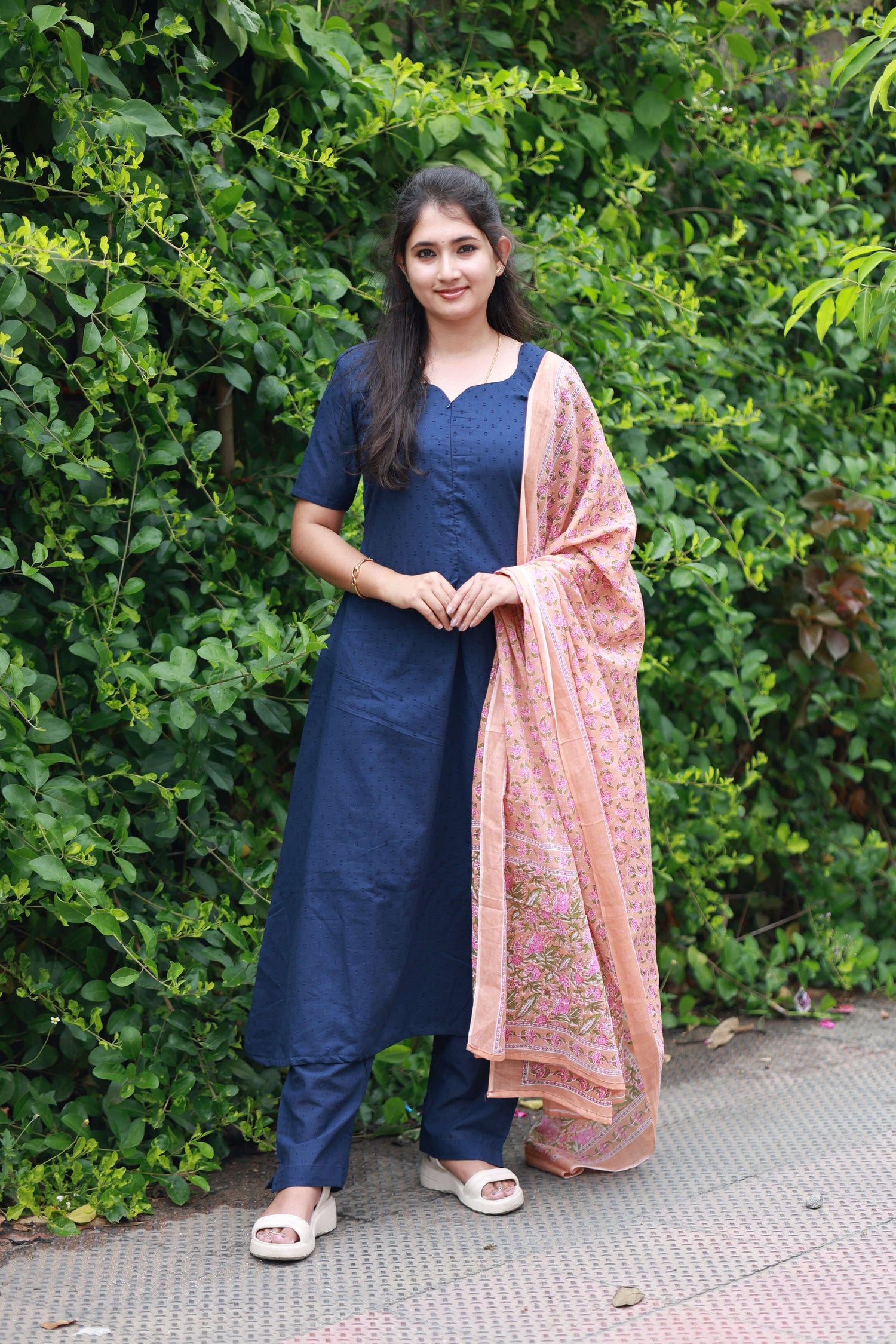 3 pc set -Top, Bottom and Dupatta