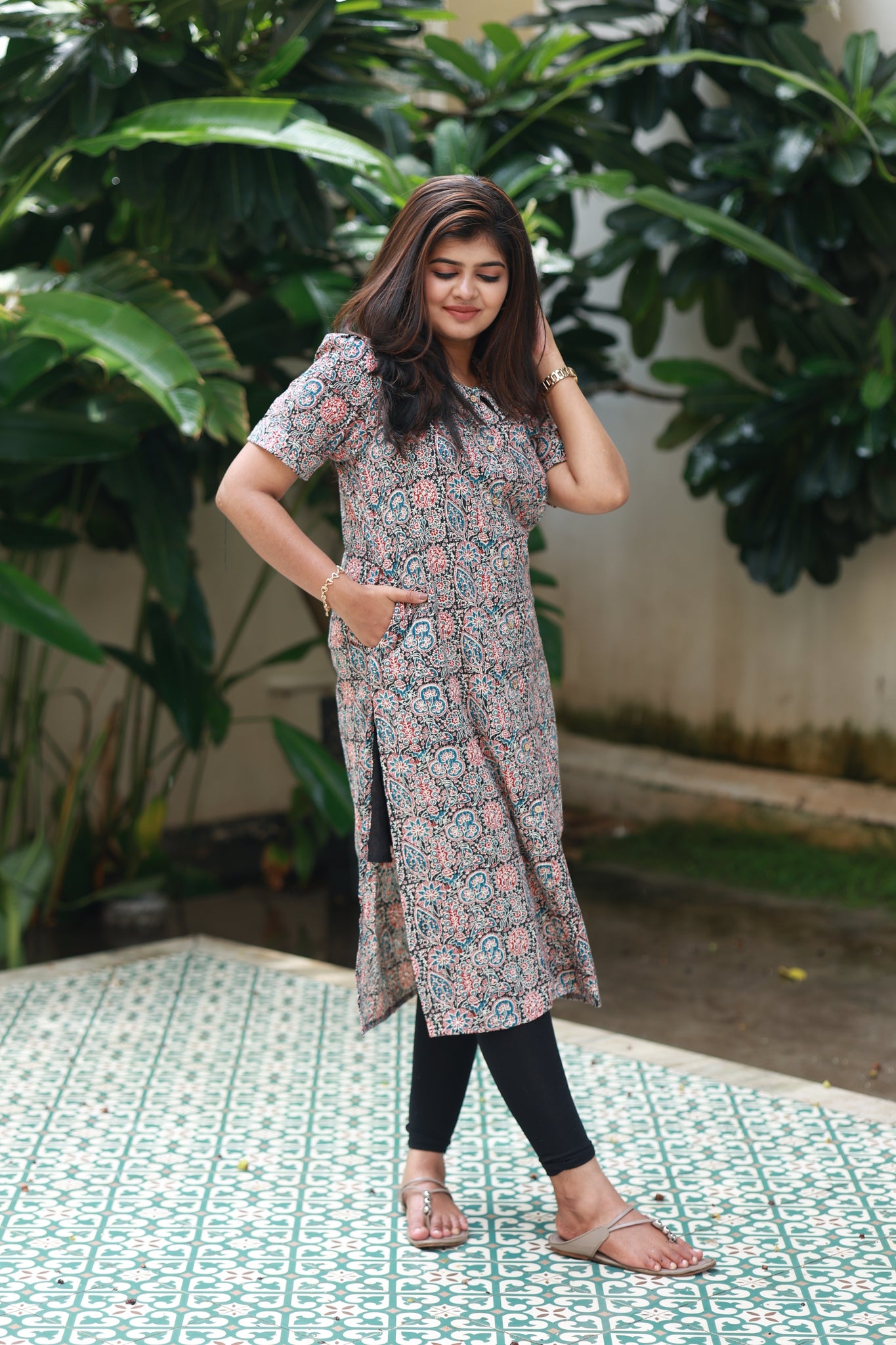 Kurti - Rustic Bloom - neemai