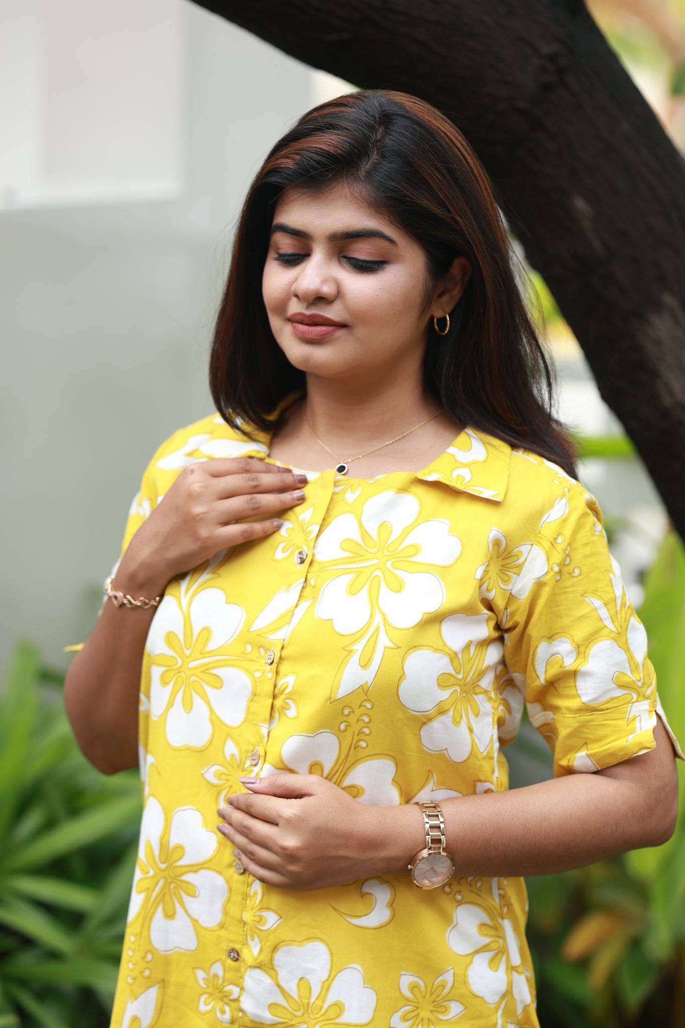 Kurti - Lemon Flora - neemai