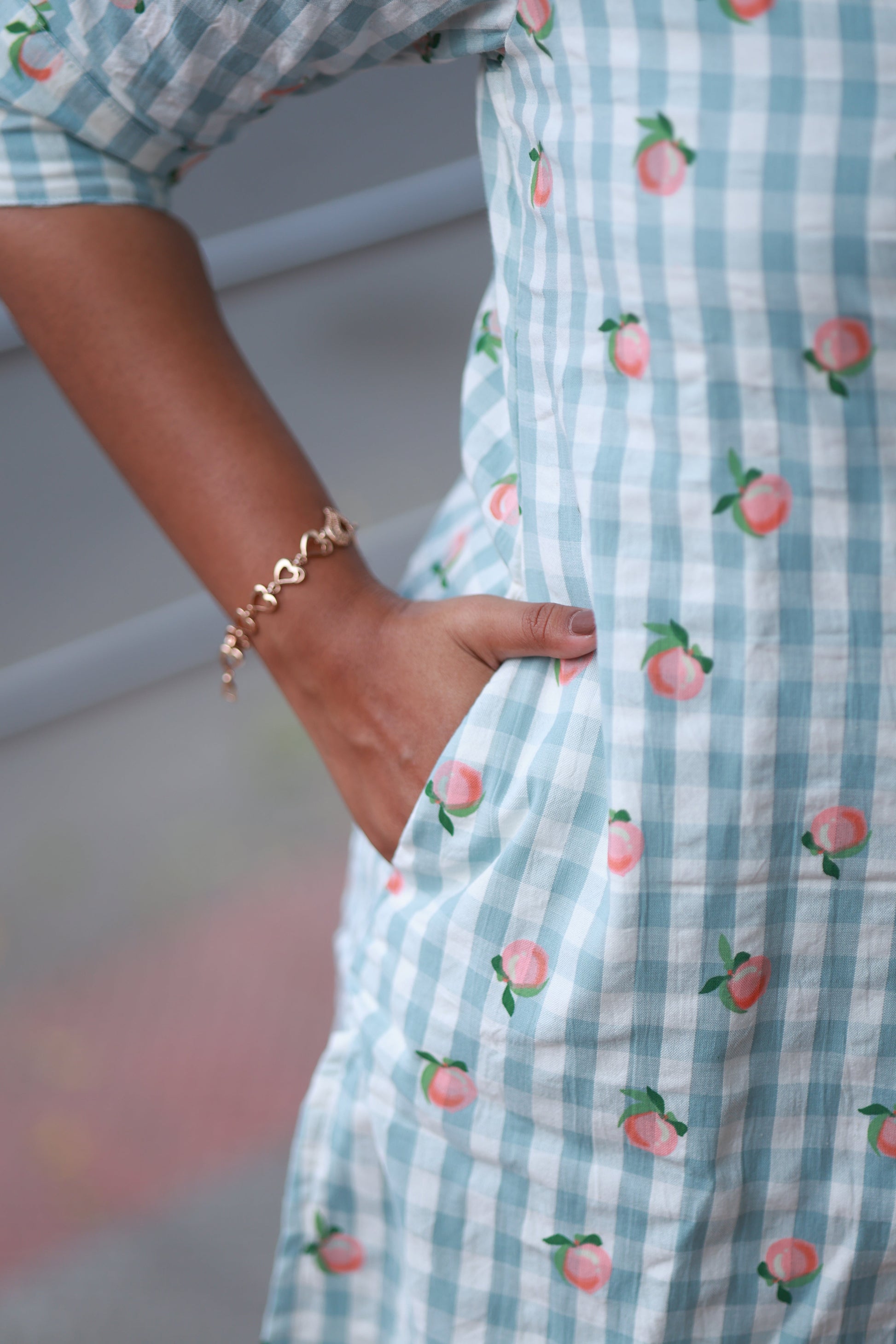 Coordset- Baby blue, Practical side pockets for comfort
