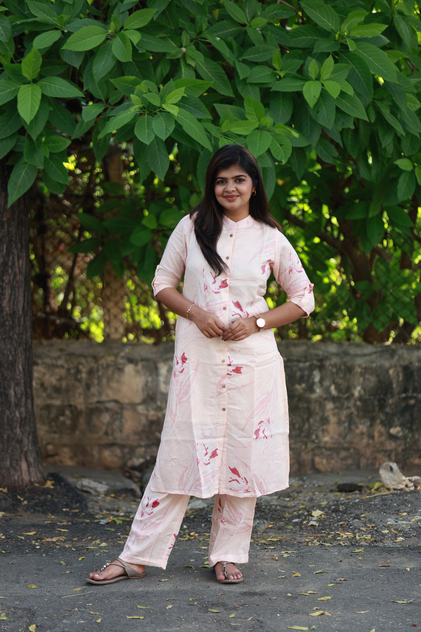 Coordset-  Pastel Pink , Lightweight and smooth fabric designed for everyday comfort, Matching Top Pant