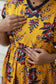 Maternity Gown - Mustard charm - neemai