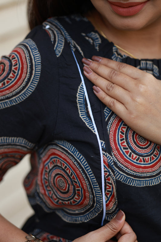 Maternity Midi/Gown - Power black