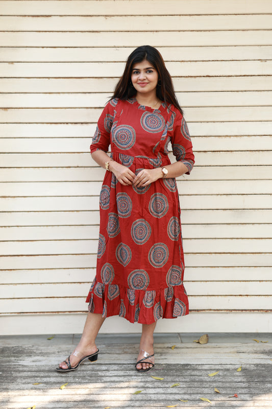 Maternity Midi/Gown - Chakra Kala