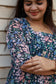 Maternity 2 tier (2 layer)Maxi/Gown/Midi - Navy Blue