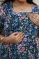 Maternity 2 tier (2 layer)Maxi/Gown/Midi - Navy Blue