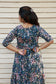 Maternity 2 tier (2 layer)Maxi/Gown/Midi - Navy Blue
