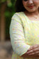 Maternity / Feeding -  Maxi/Gown/Midi - Lime Garden