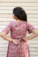 Maternity Maxi/Gown/Midi- Bump friendly back tie dress, Skin friendly cotton fabric, Half sleeve dress with Neemai