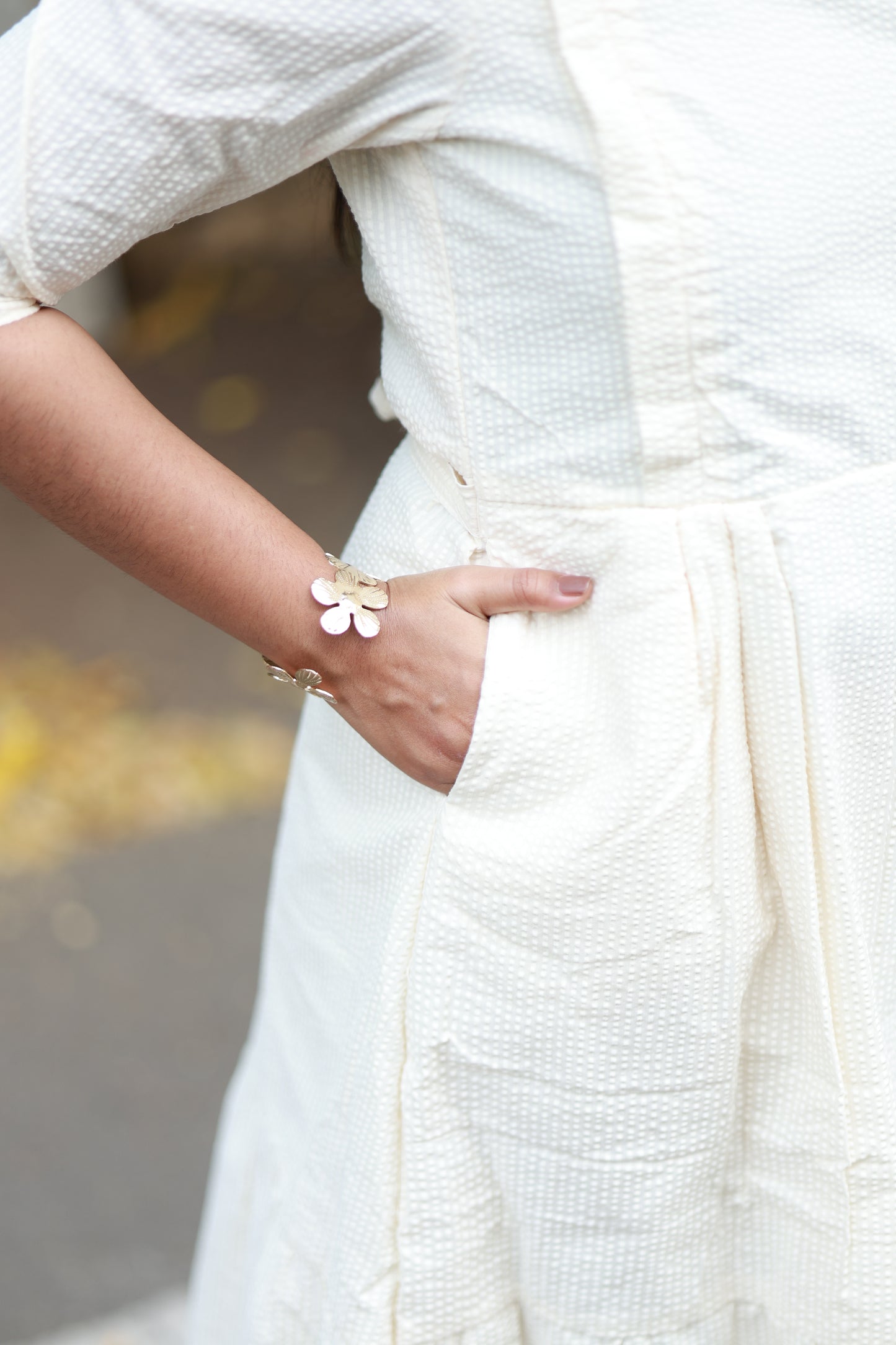 Maternity Maxi/Gown - Moonlit Cream