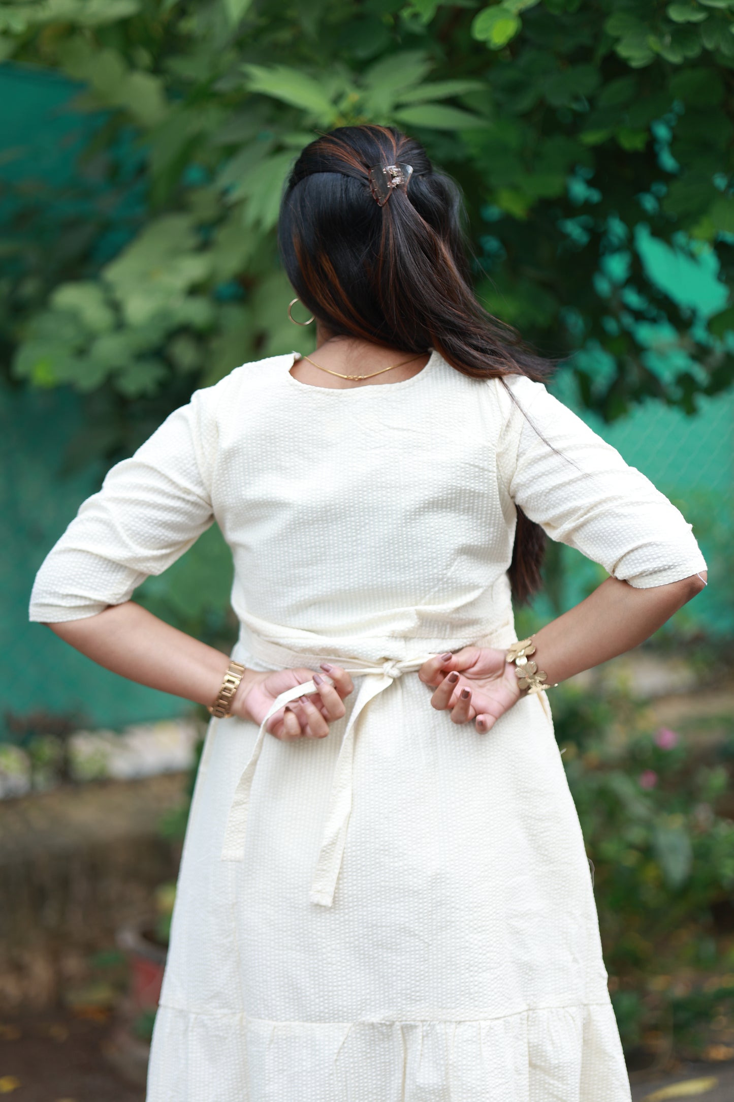 Maternity Maxi/Gown - Moonlit Cream