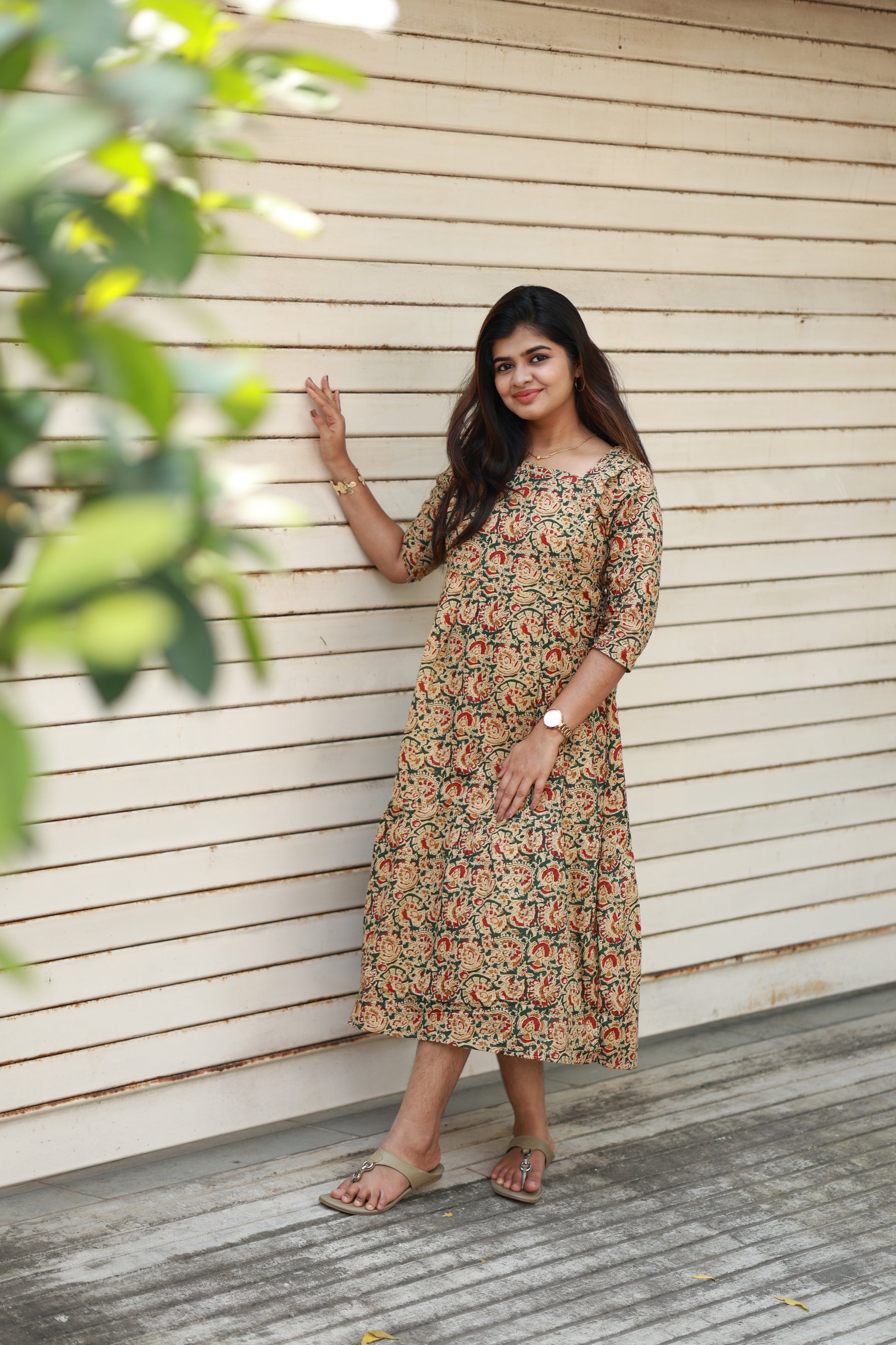 Maternity Maxi/Gown / Midi - Comfortable cotton summer outfit, Heat friendly cotton wear