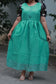 Center zip Normal / Maternity Midi/Gown- cotton lining - Hamam Duck