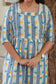 Premium Muslin- Feeding/ Maternity Maxi/Gown - Cotton lining /Double side zip -  Double side feeding zips for easy nursing access, Sweat-friendly fabric for everyday comfort, Comfortable fabric with soft natural feel.