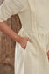 Premium Muslin- Feeding/ Maternity Maxi/Gown - Cotton lining / Double side zip - Stylish side pockets with practical utility, Comfortable fabric with soft natural feel. 
