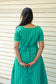 Coordset- Feeding/ Maternity 2 pc set [Top with center zip and free size bottom] -Green Apple